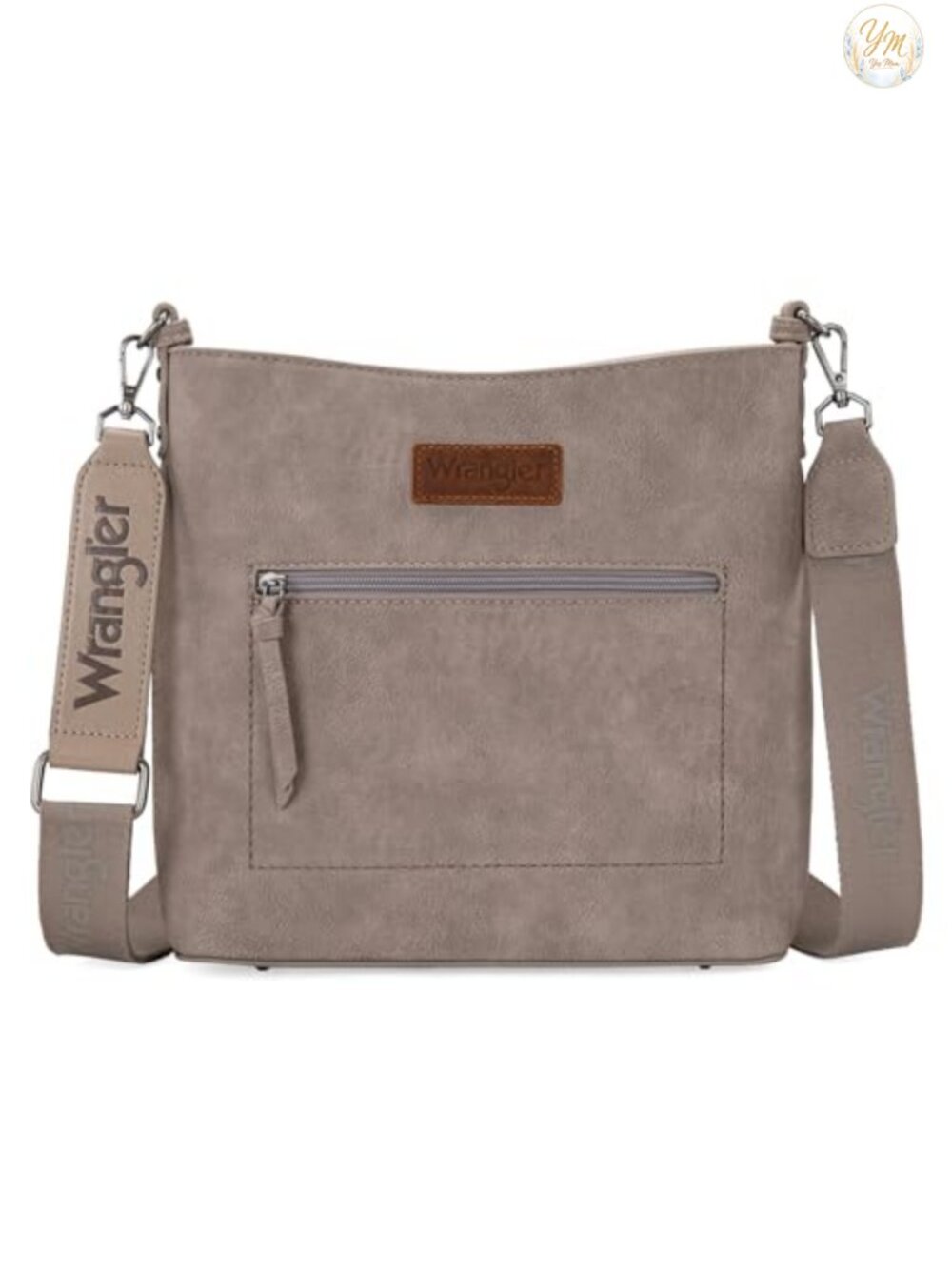 Wrangler Crossbody Purse Lightweight Vegan Leather Travel Shoulder Bag